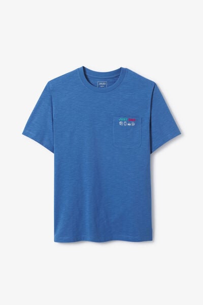 Tee shirt f&ecirc;te des p&egrave;res poche imprim&eacute;e