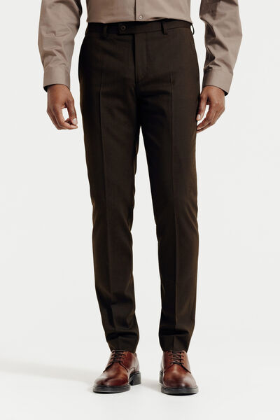 Pantalon de costume slim bi-stretch