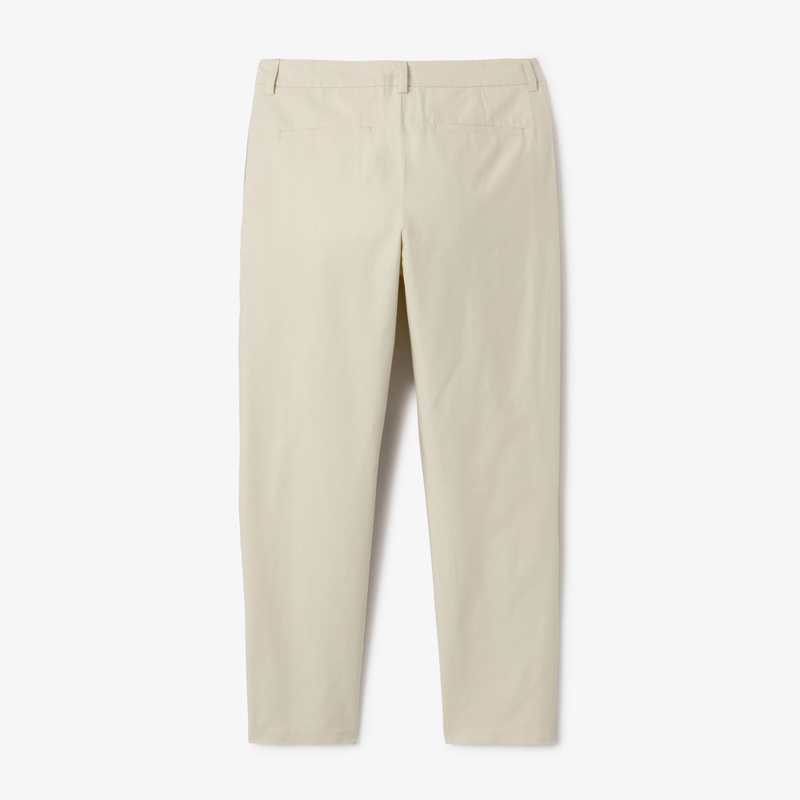 Pantalon chino &agrave; plis loose