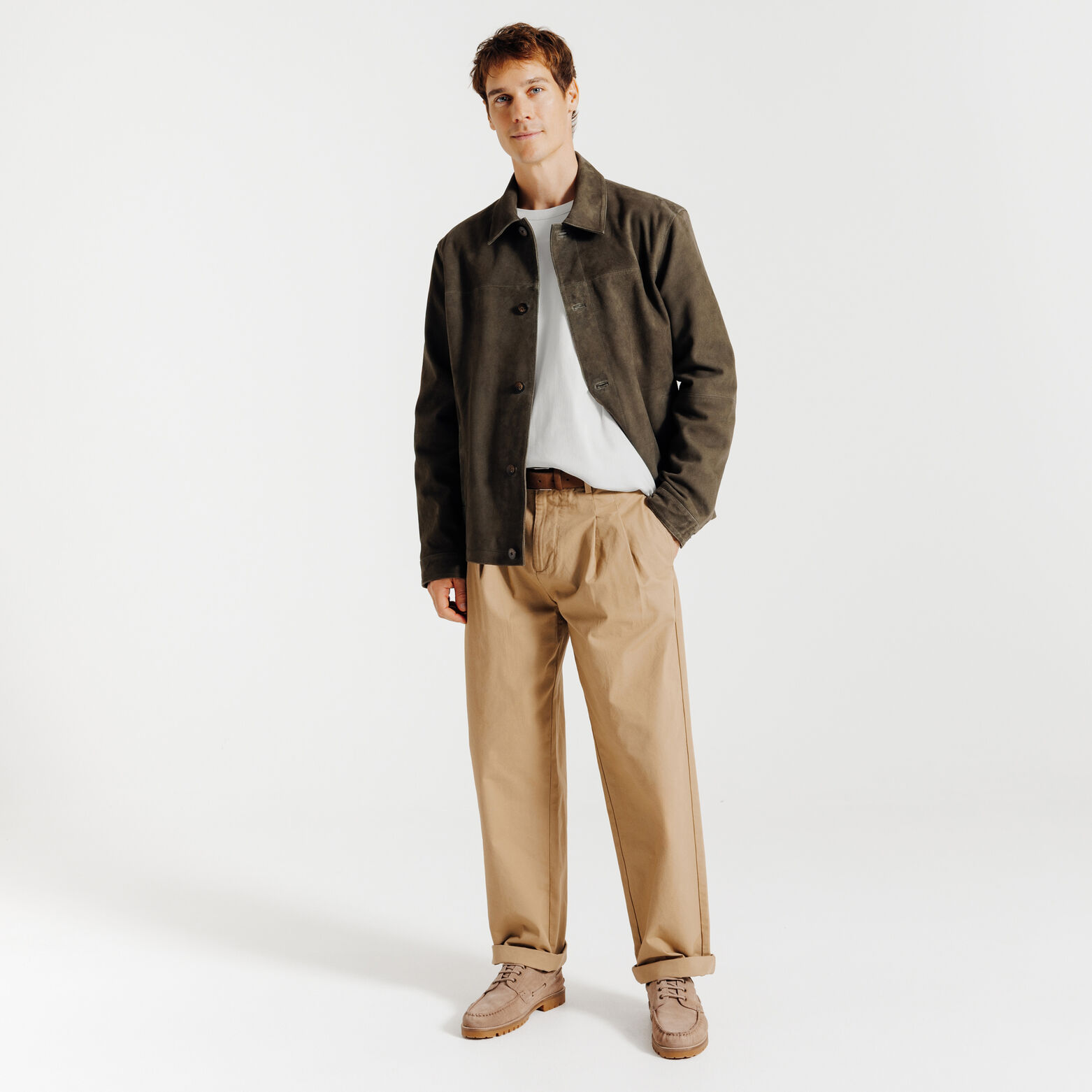 Tee shirt en c&ocirc;te manches longues