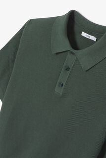 Polo en maille micro piqu&eacute;