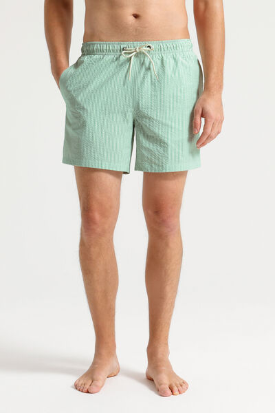 Maillot de bain seersucker ray&eacute;