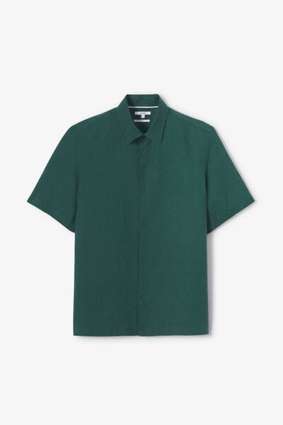 Effen hemdje in katoenlinnen