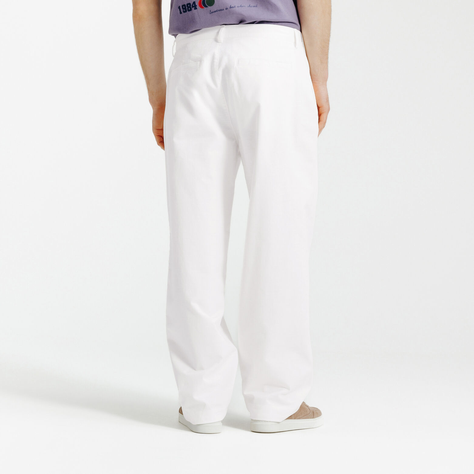 Geplooide skate broek