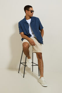 Chemisette en coton broderie anglaise