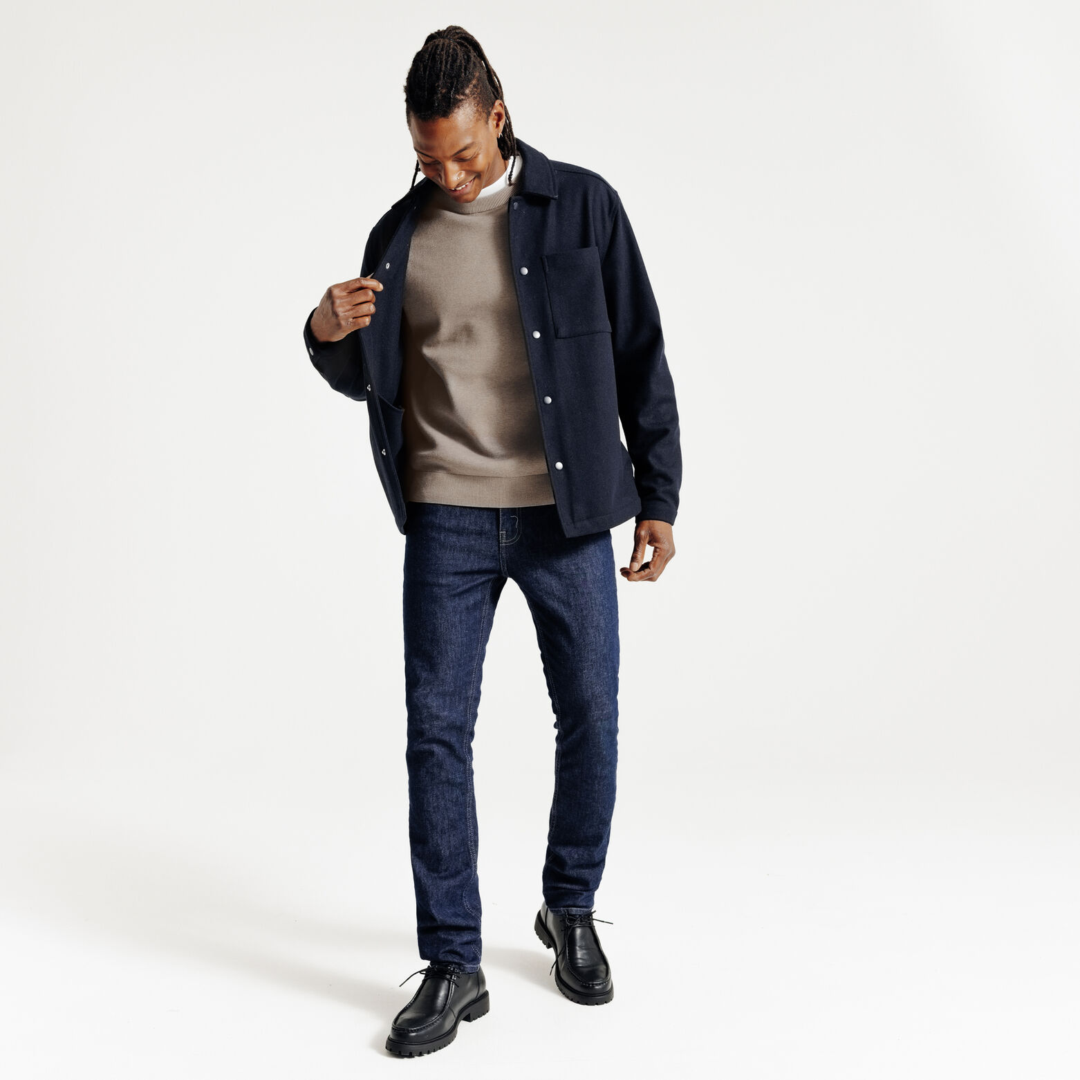 "Le Parfait by JULES" trui met ronde hals