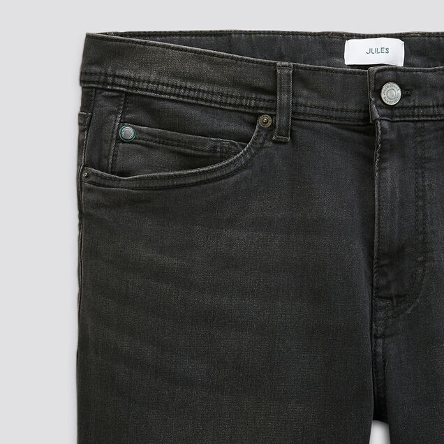 Slim jeans, Urbanflex, 4 lengtes, zwart
