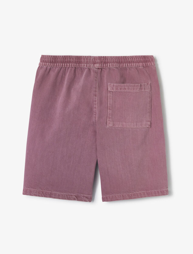 Bermuda taille élastiquée