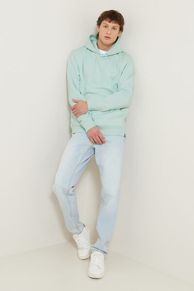 Sweat &agrave; capuche uni