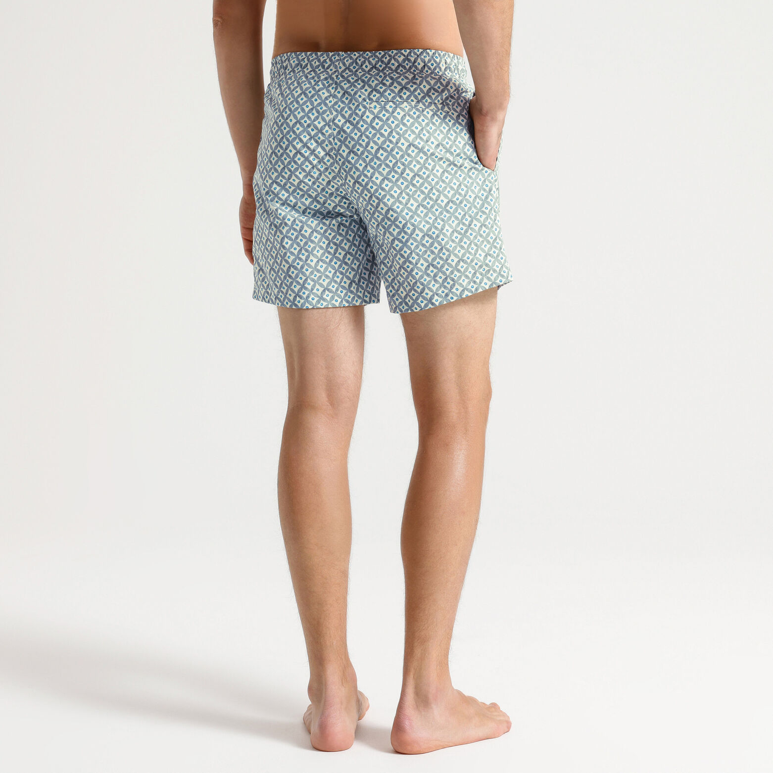 Maillot de bain imprim&eacute; g&eacute;om&eacute;trique