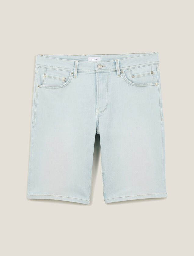 Bermuda en jean urbanflex en coton recyclé