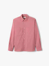 Chemise 100% coton regular ray&eacute;e