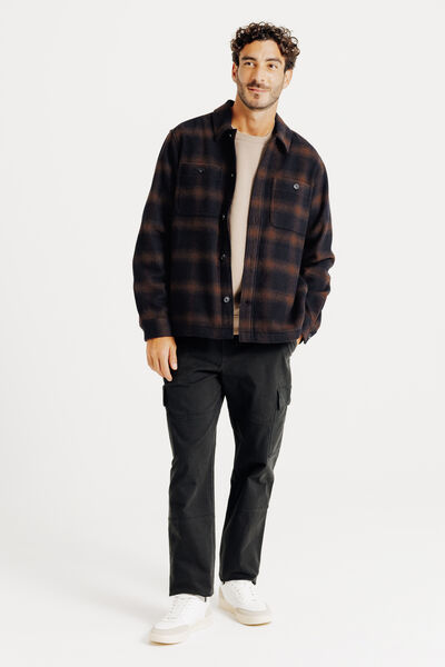 Surchemise à carreaux