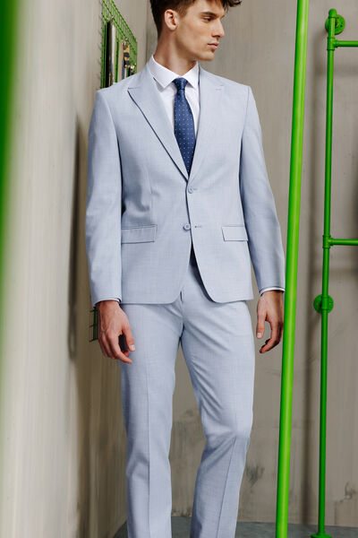 Costume 2 pi&egrave;ces confort - Bleu clair