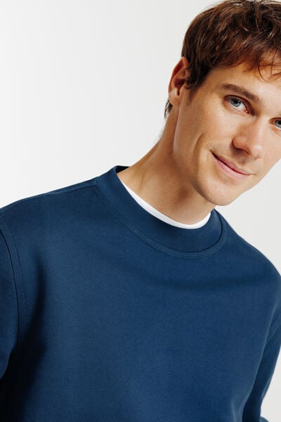 "le parfait by JULES" effen sweater ronde hals