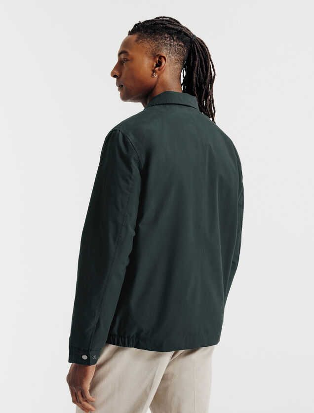 Jack met hemdskraag en rits