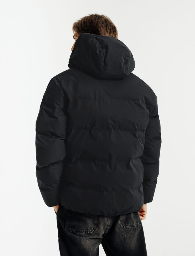 Doudoune zipp&eacute;e &agrave; capuche