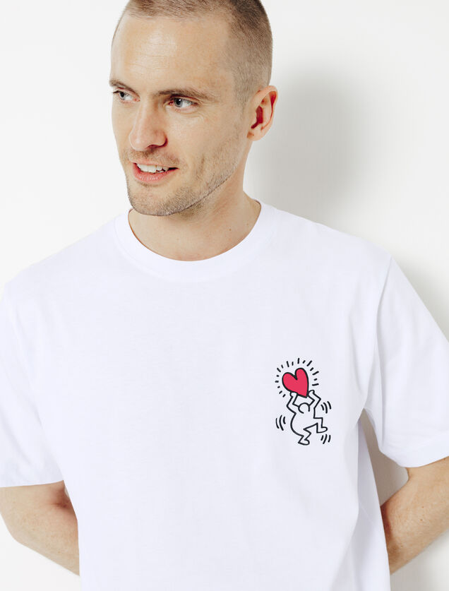 Tee shirt licence Keith Haring