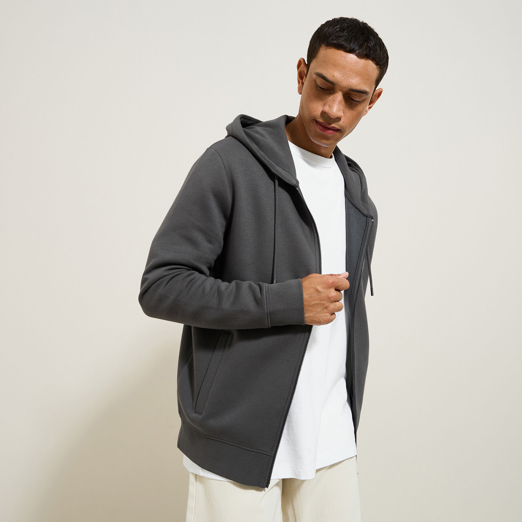 Sweat zippe homme Jules