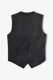Effen slim kostuumgilet
