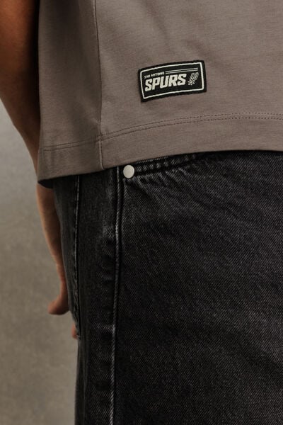 T-shirt met opdruk San Antonio Spurs NBA-licentie