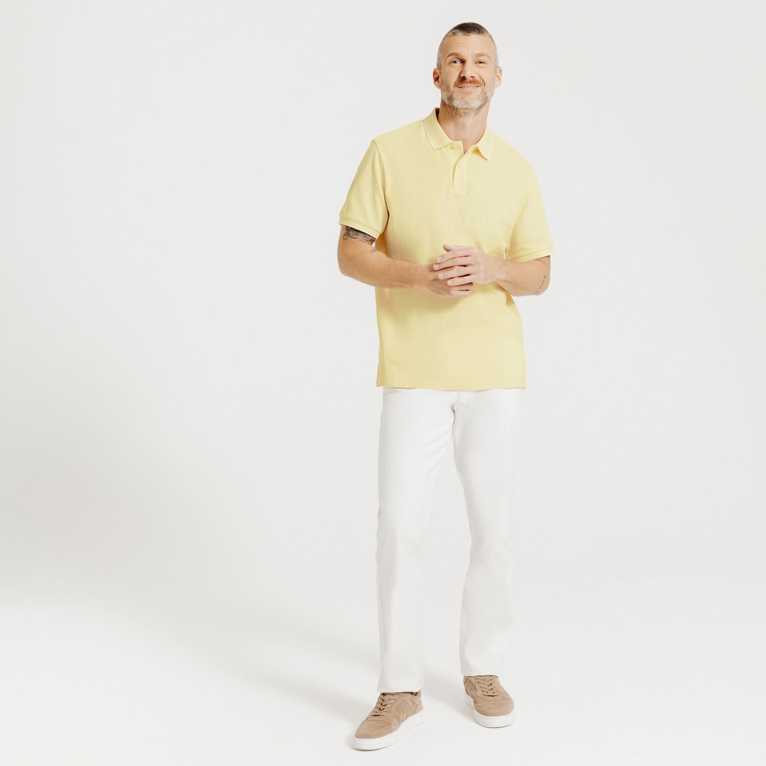 Polo manches courtes uni "le parfait by JULES"