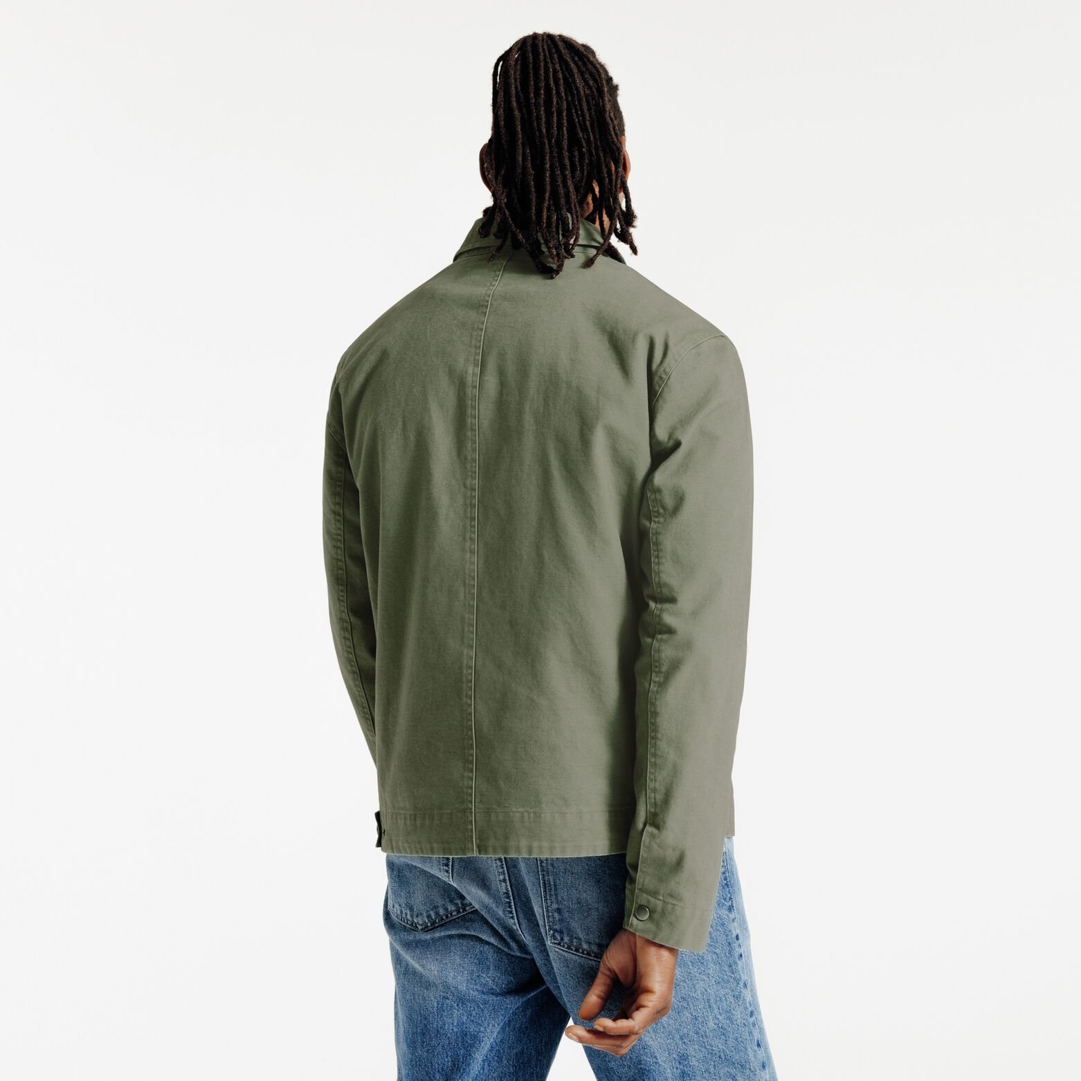 Blouson mi-saison col chemise