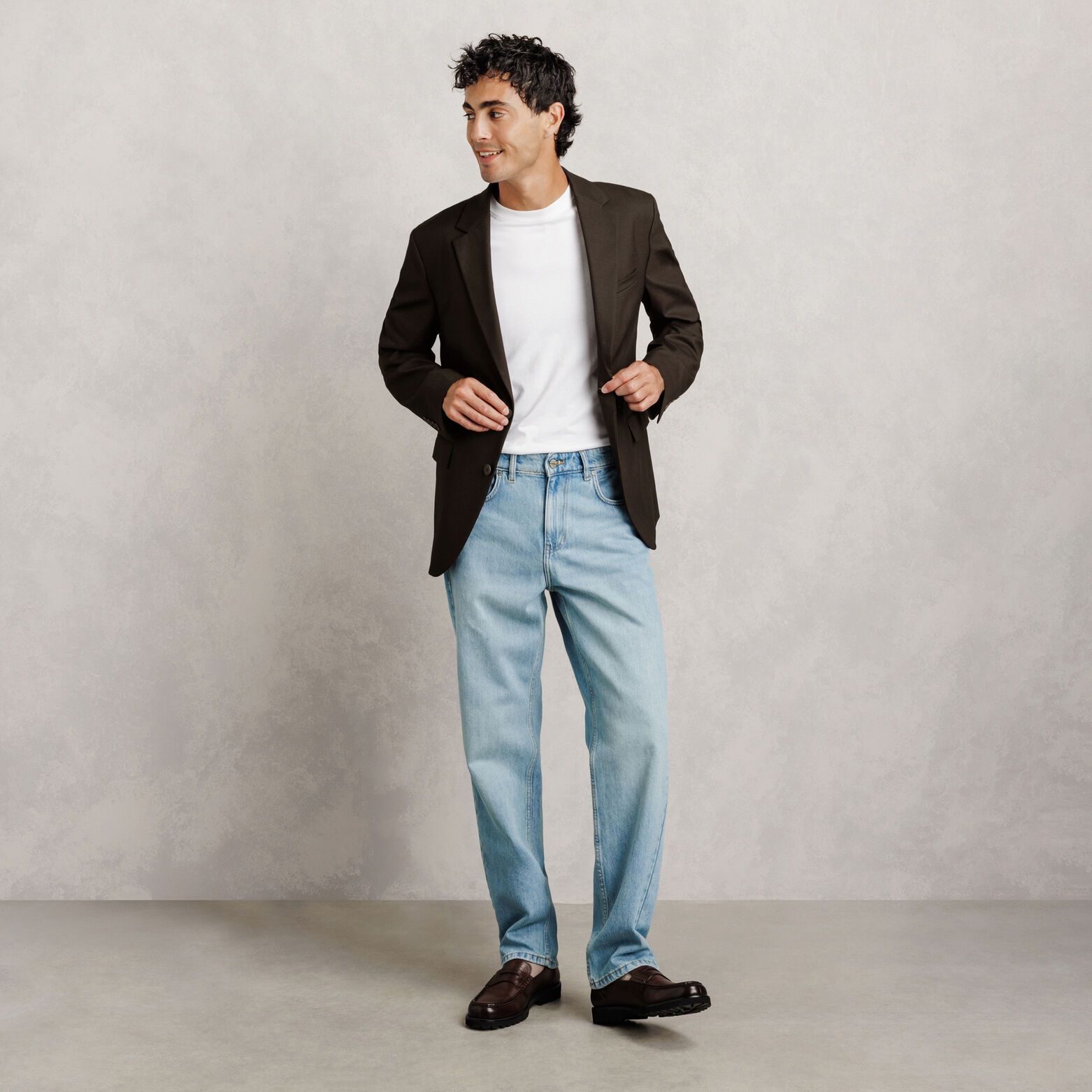 Veste de costume confort unie