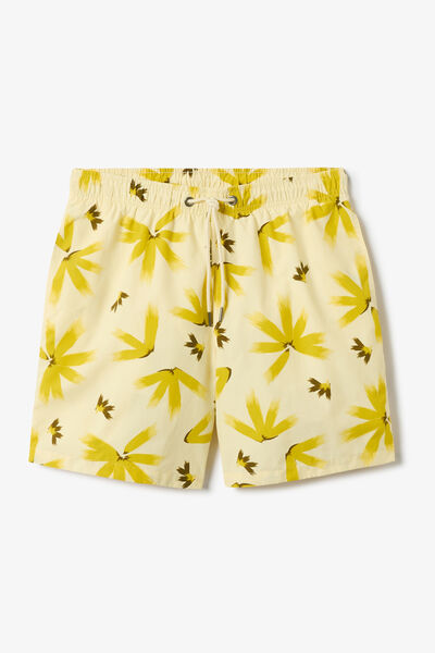 Zwemshort met bloemenprint