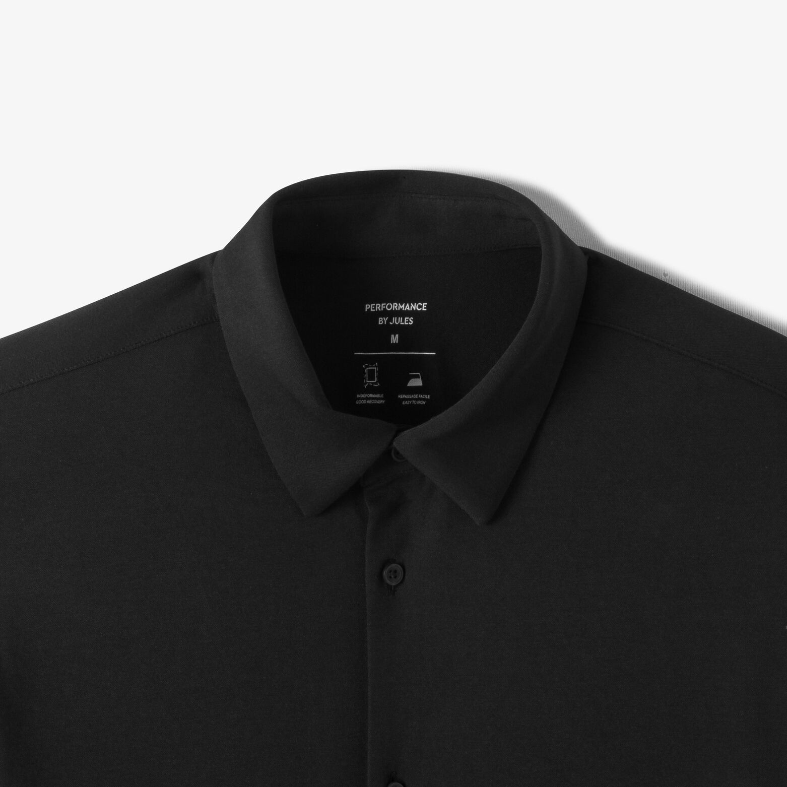 Chemise en maille coton slim