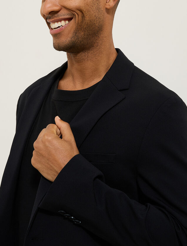 Veste de costume slim en maille