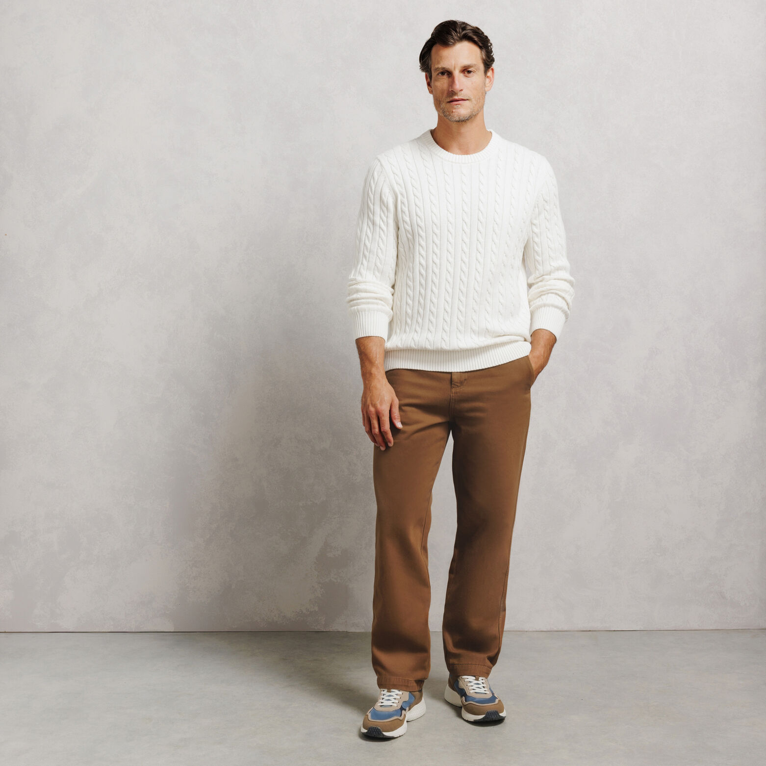 Pantalon loose 100% coton