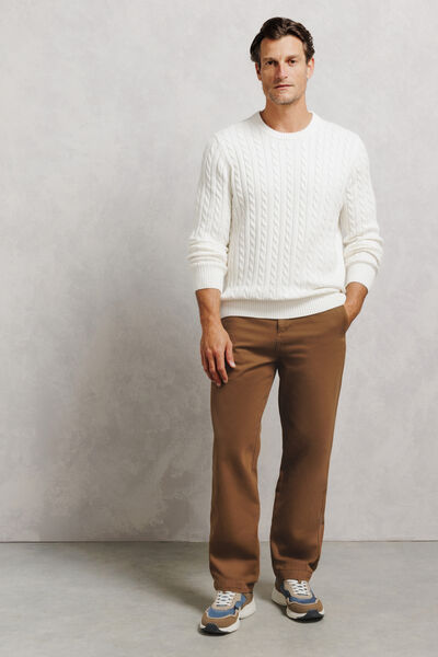 Pantalon loose 100% coton
