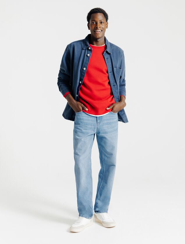 Loose fit jeans