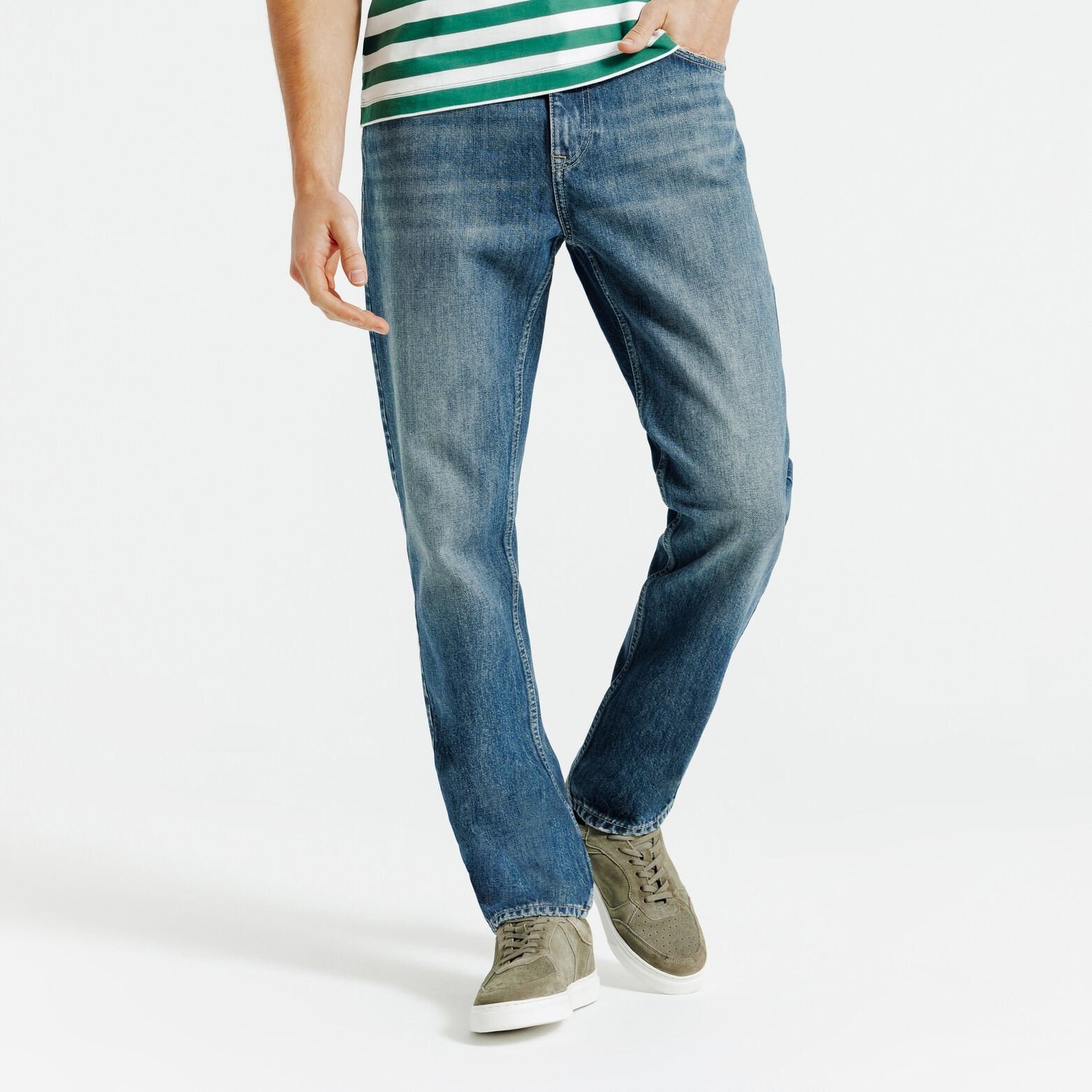 Jean straight stretch