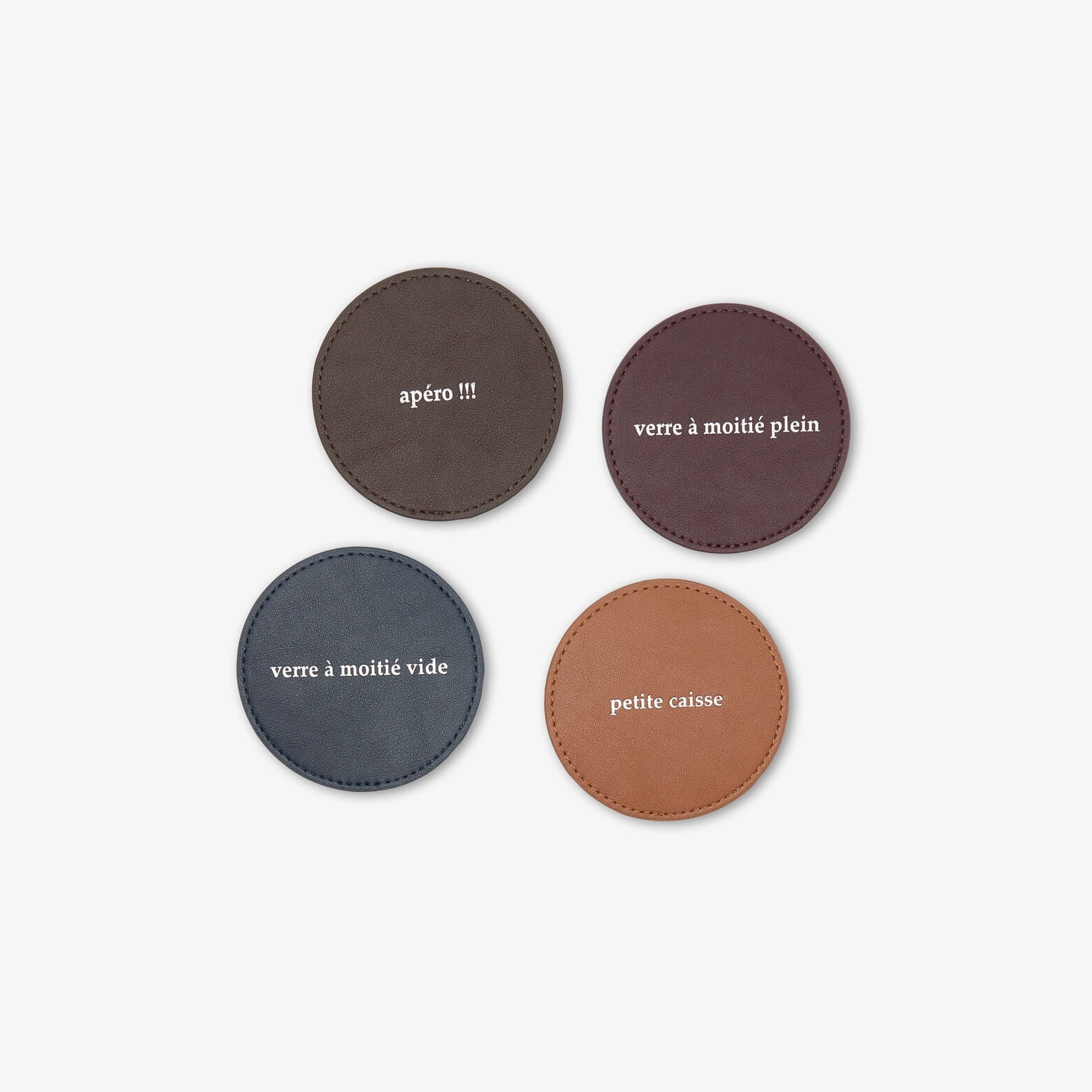 Coffret avec 4 sous-verres