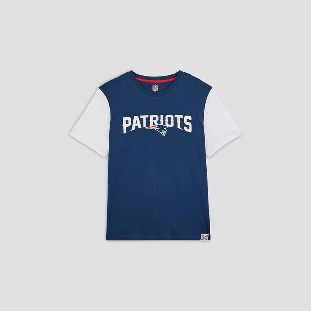 Tee shirt col rond PATRIOTS licence NFL