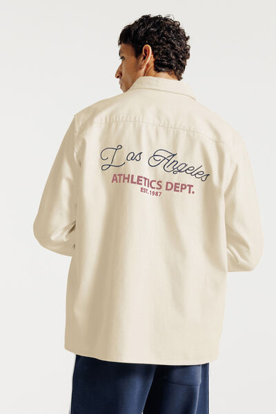 Surchemise coton unie