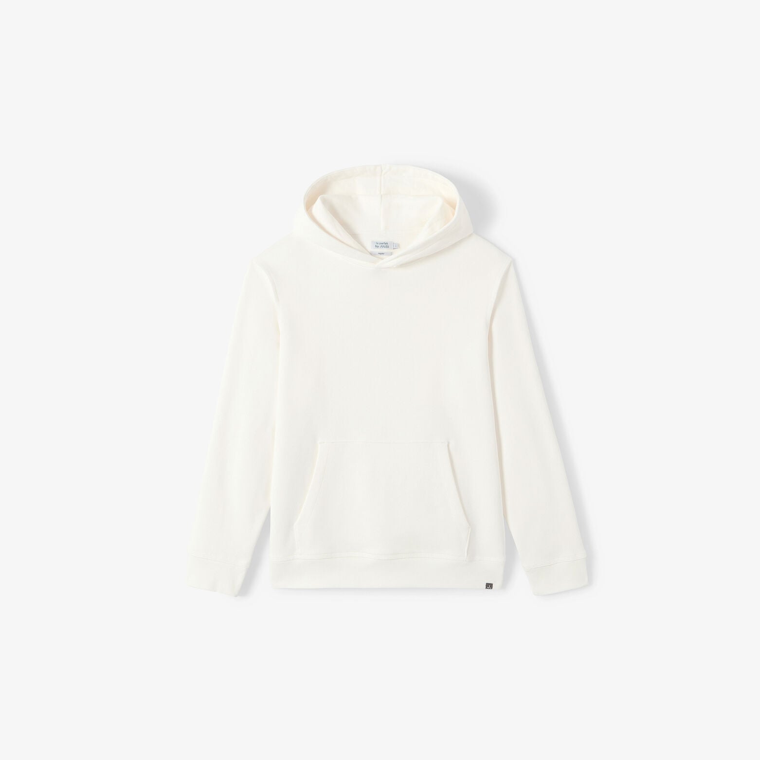 Sweat &agrave; capuche uni "le parfait by JULES"