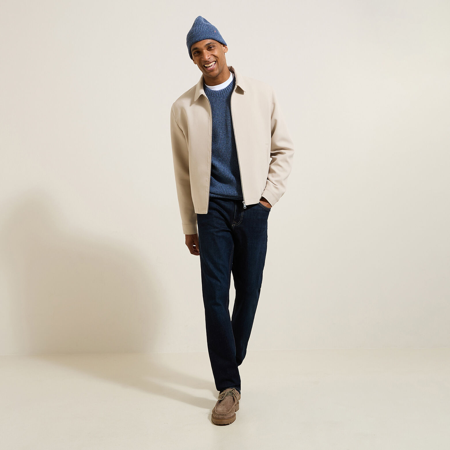 Trui met ronde hals made in France