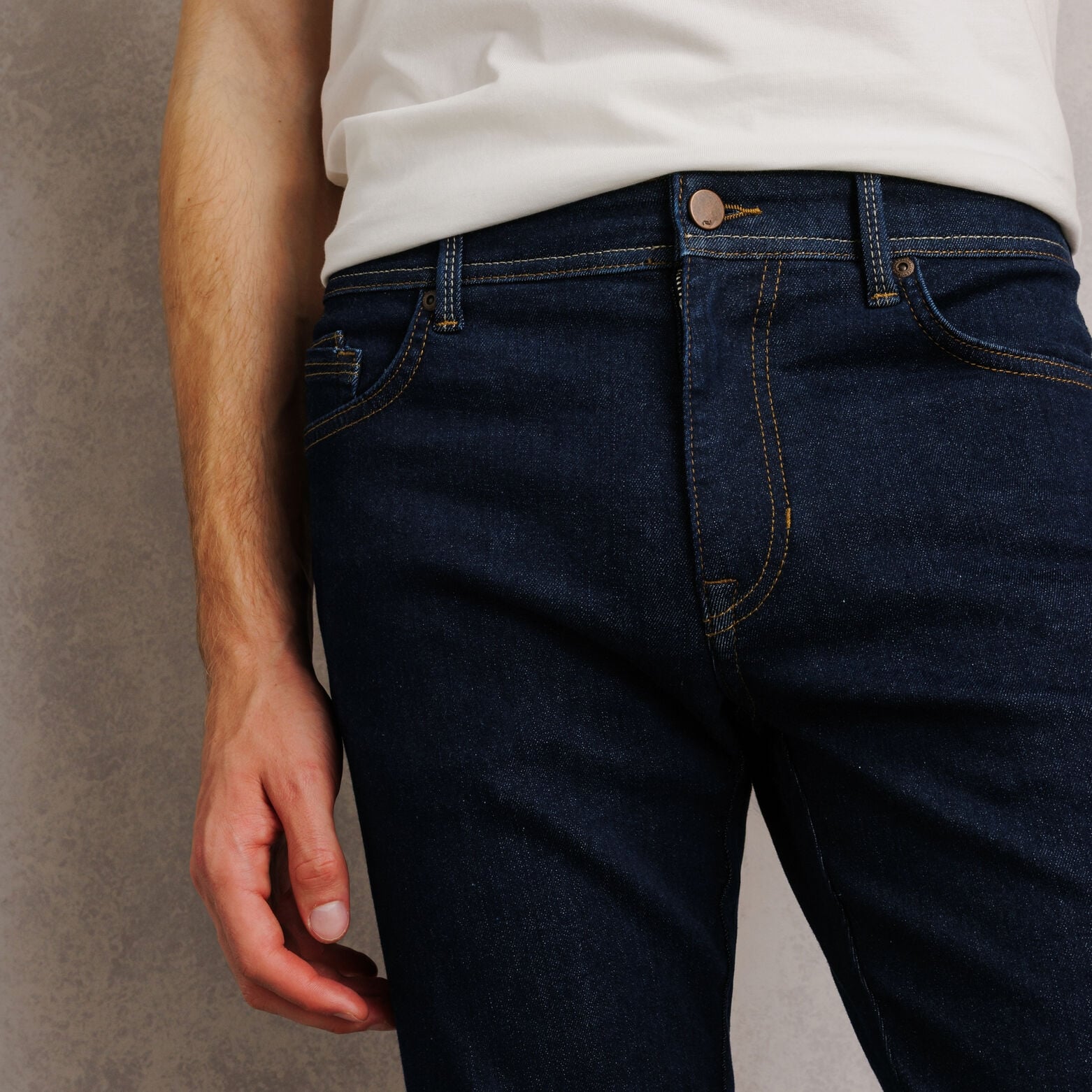 Jean slim urbanflex brut 4 longueurs