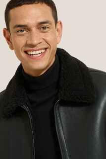 Blouson bombardier en sherpa