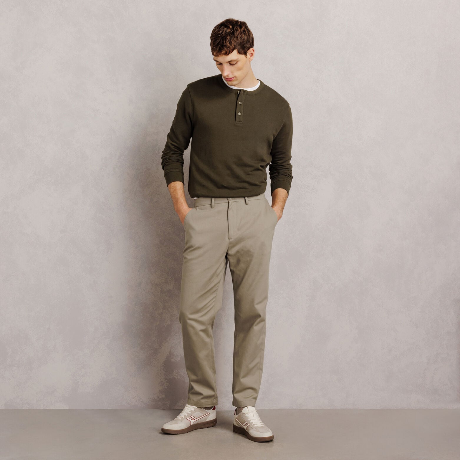 Pantalon loose 100% coton