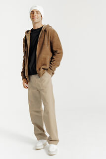 Baggy broek met timmermansdetail