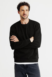 Sweat col rond uni