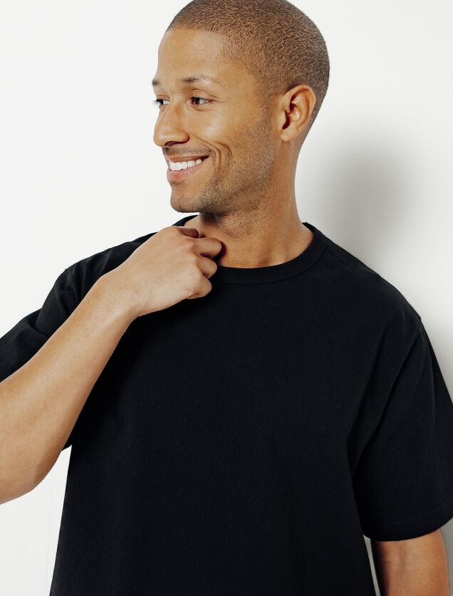 Tee shirt relax en coton