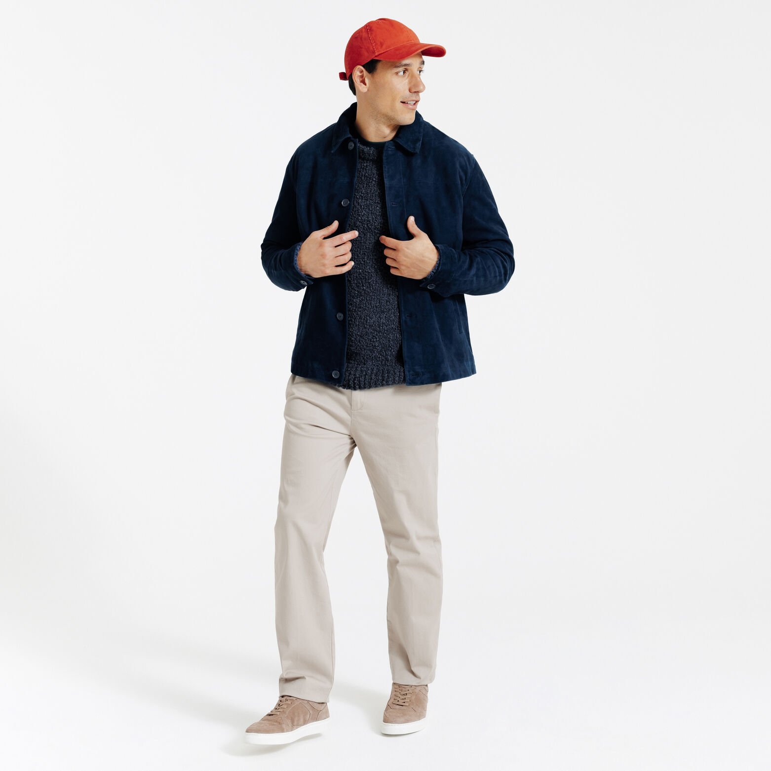 Pull col rond bouclette