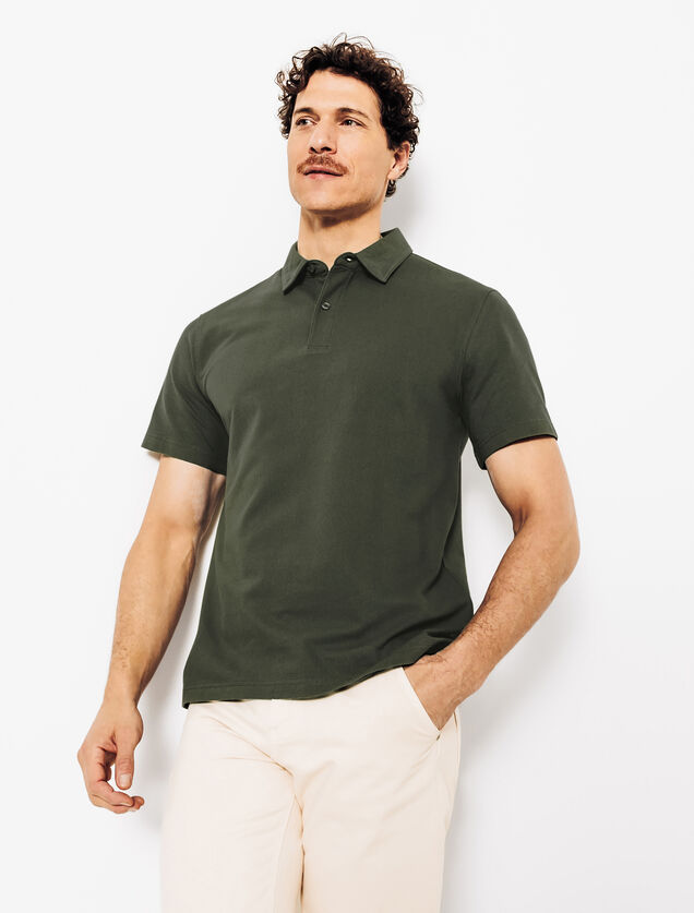 Polo manches courtes chevron