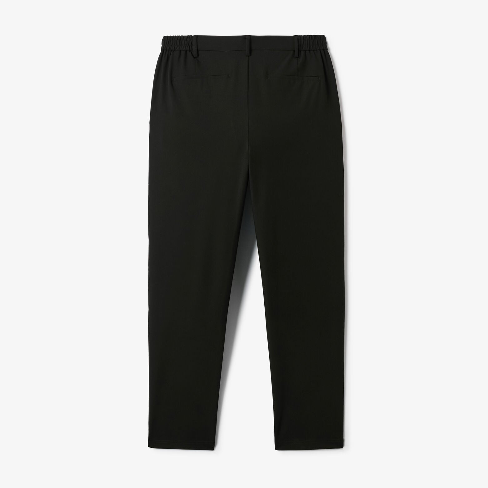 Pantalon tapered taille semi-&eacute;lastiqu&eacute;e