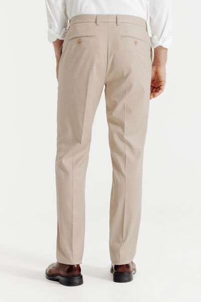 Pantalon de costume confort twill
